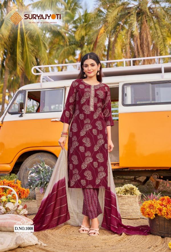 Suryajyoti Nayantara Vol-1 – Kurti Pant With Dupatta